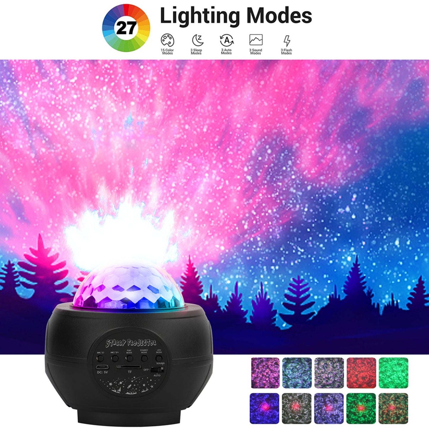 Star projector lamp