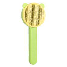 Steel needle comb for grooming Golden Retrievers and Poodles for easy fur removal