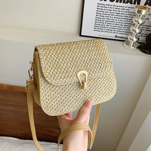 Straw Crossbody Shoulder Bag
