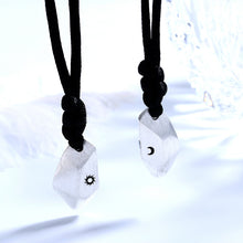 Sun moon pendant