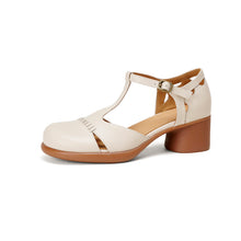 Leather Mary Jane Sandals