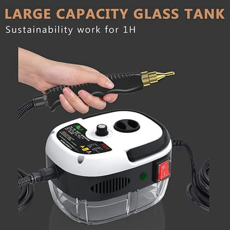 2500W High Temperature And High Pressure Steam Cleaning Machine for Kitchen Bathroom Furniture, Color: Red 110V US Plug