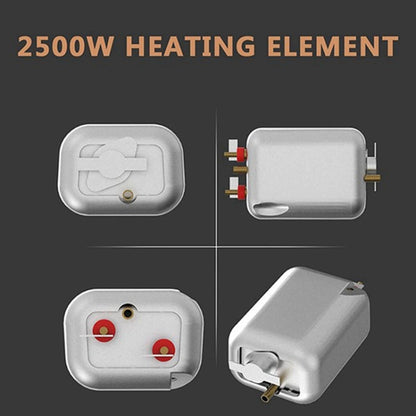 2500W High Temperature And High Pressure Steam Cleaning Machine for Kitchen Bathroom Furniture, Color: Red 110V US Plug