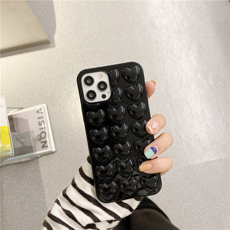 Peach heart iPhone case Cute 