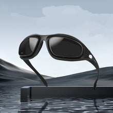 Polarized cycling goggles