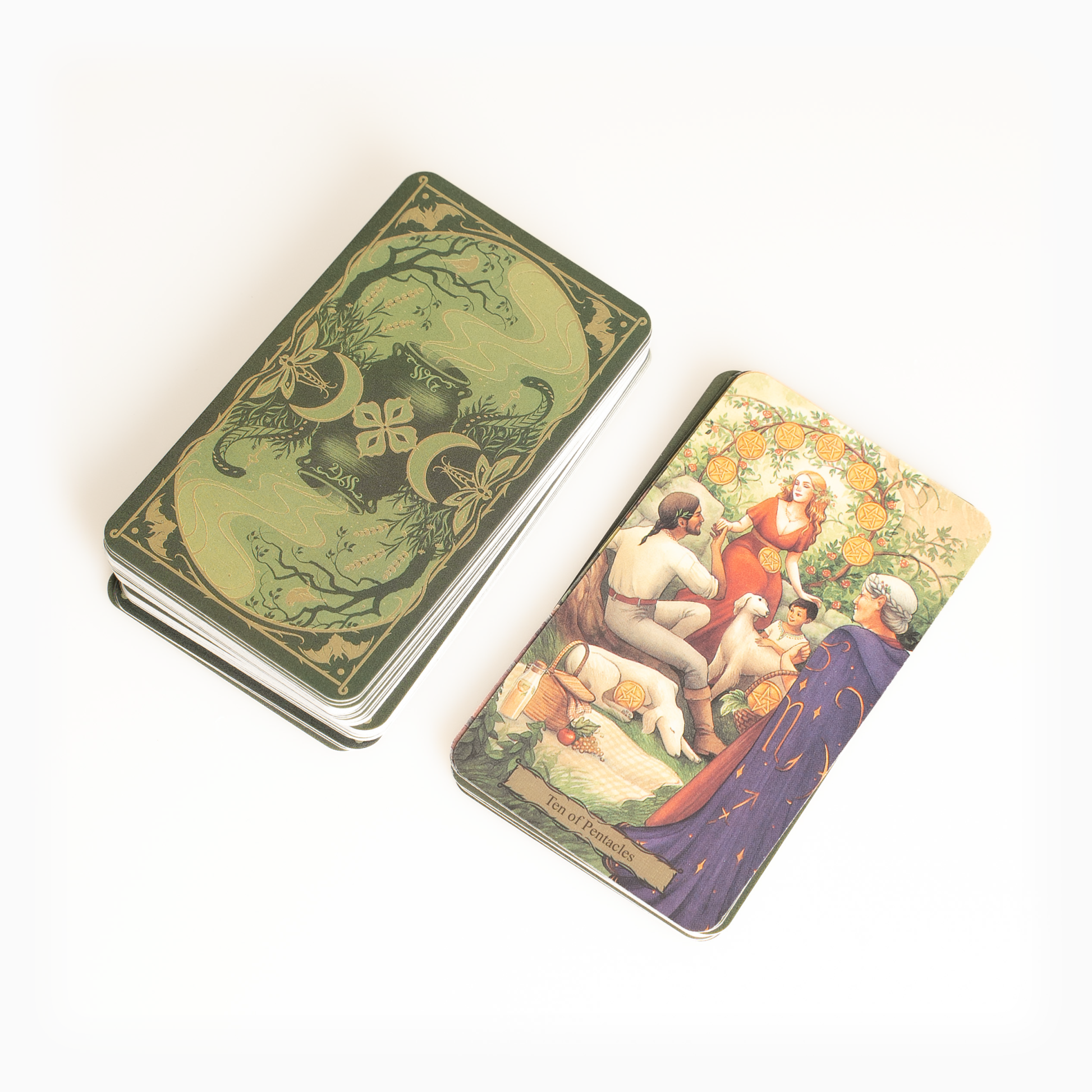 Tarot of the Witch’s Garden Deck – Garden-themed mystical tarot cards for divination