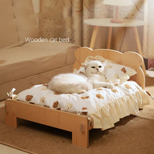 Teddy Bear Cat Bed
