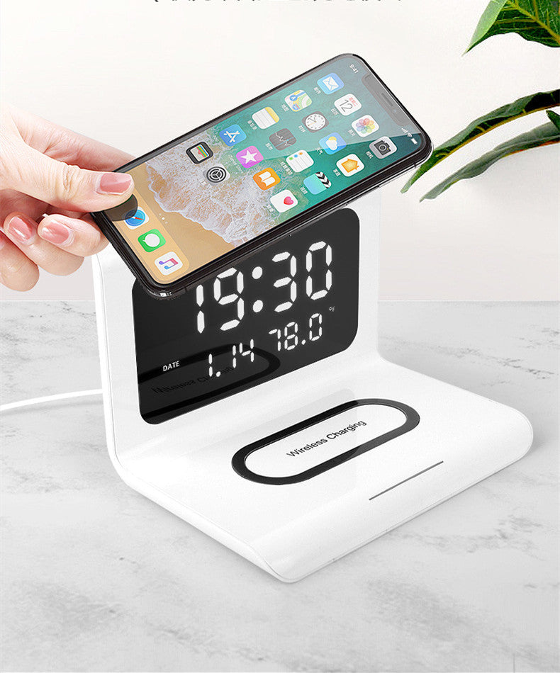Wireless Charger Alarm Clock