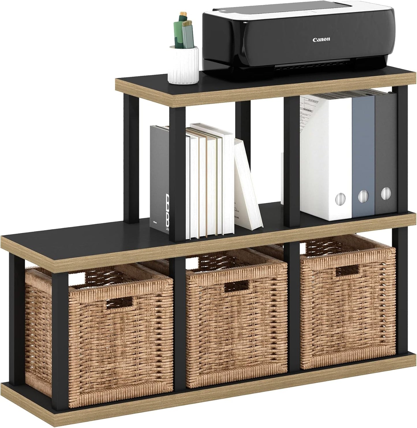 Tier Corner Square Rack Display Shelf 