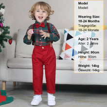 Toddler plaid suit
