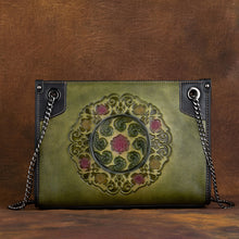 Leather Tote Crossbody Bag