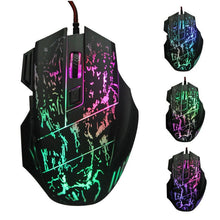 Transparent RGB Gaming Mouse