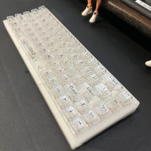 Transparent keycap set 132