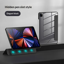 Transparent magnetic iPad case