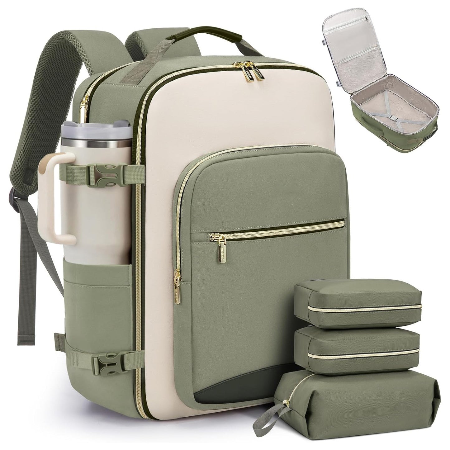 Travel Carry-On Luggage Set