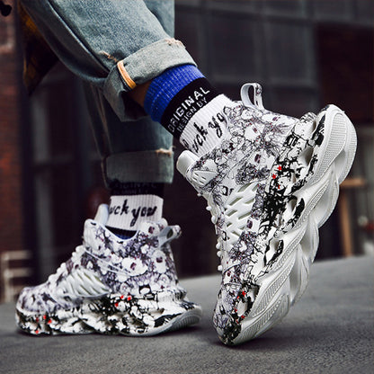 Camouflage Blade Sneakers