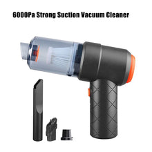 TurboDust portable vacuum cleaner for car and home dust removal