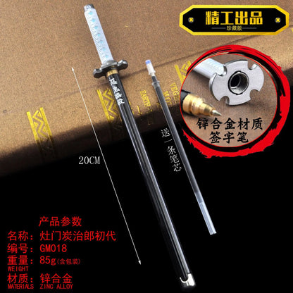 17 Styles - Demon Slayer katana pen