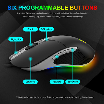 LED Wired Gaming Mouse