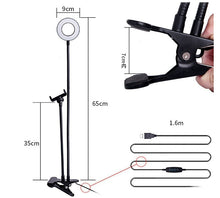 LED Selfie Ring Light Clamp