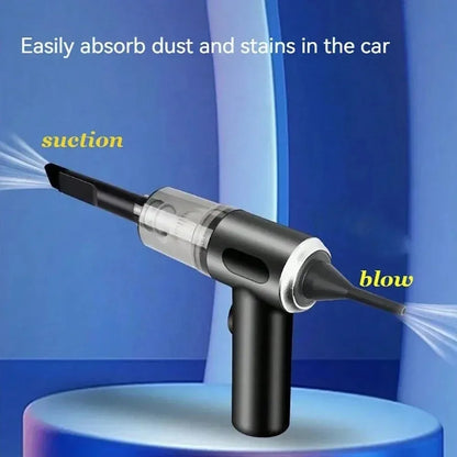 USB rechargeable 3 in 1 vacuum cleaner with suction and blowing function
