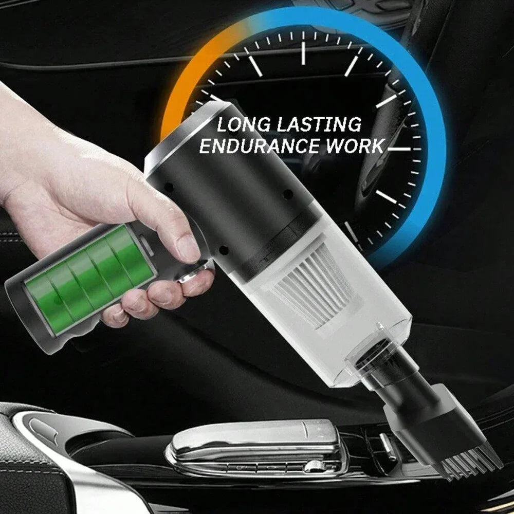 USB rechargeable 3 in 1 vacuum cleaner with suction and blowing function