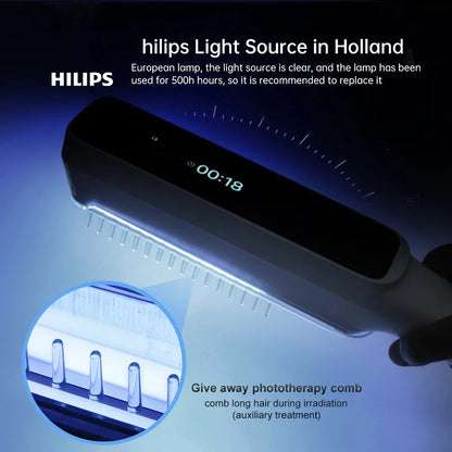 UVB 311nm lamp for vitiligo treatment with handheld medical design
