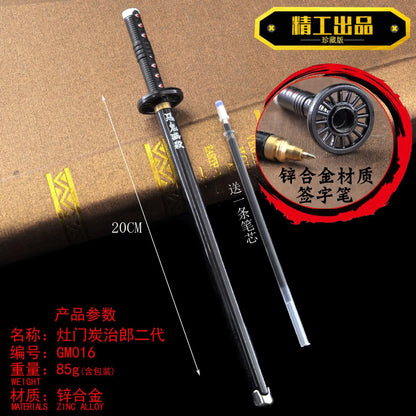 17 Styles - Demon Slayer katana pen