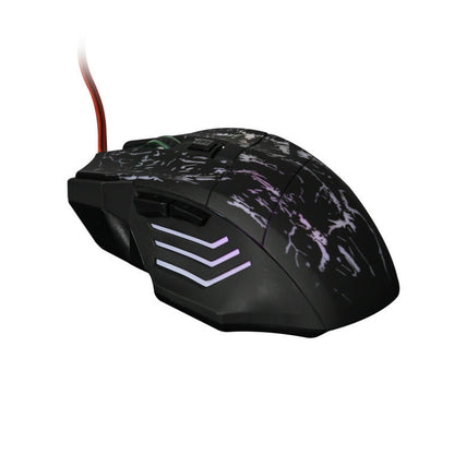 Transparent RGB Gaming Mouse
