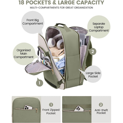 Travel Carry-On Luggage Set