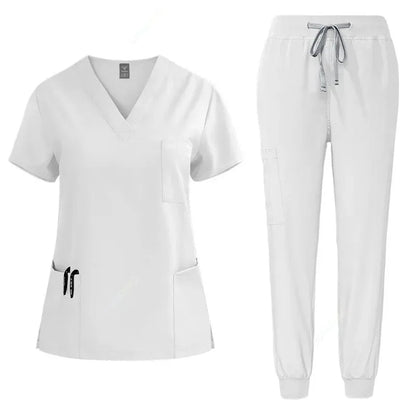 Unisex nurse uniform for women and men, ideal for hospital and spa work
