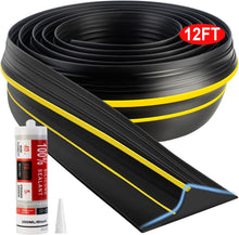 Universal Garage Door Threshold Seal Strip 20FT Kit,