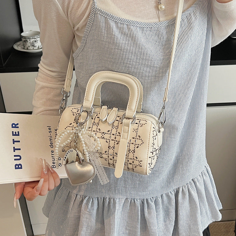 Korean cylindrical tote bag