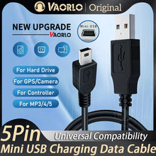 USB Cable 2.0A Male to Mini B 5 Pin 5P T Port