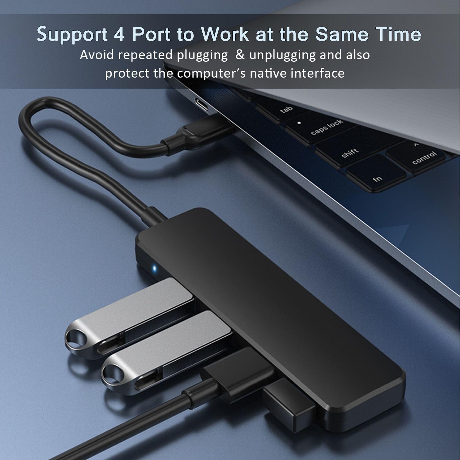 VIENON 4-Port USB Hub