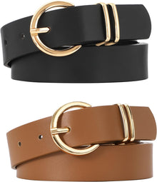 VONMELLI Women's Leather Belts