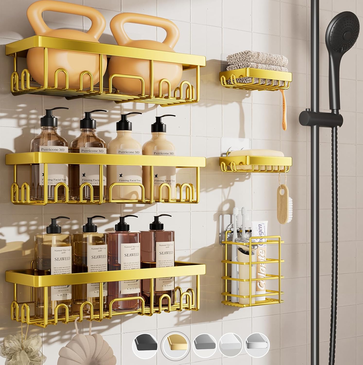 Veken Stainless Steel Shower Caddy