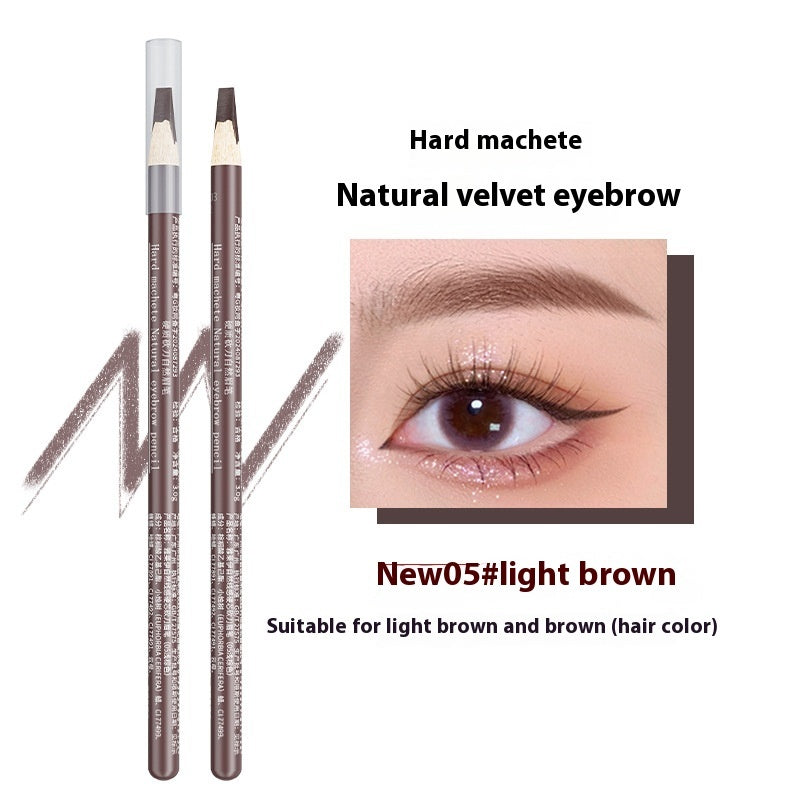 Velvet eyebrow pencil