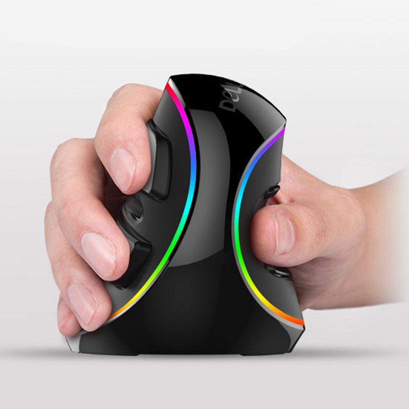 Vertical ergonomic mous