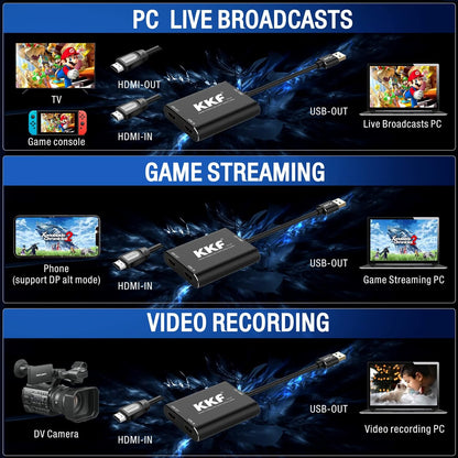 Video Capture Card for Streaming