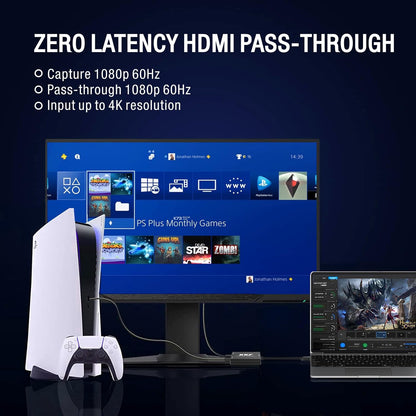 Video Capture Card for Streaming