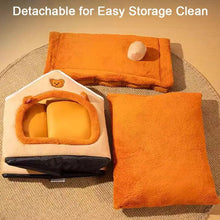 Warm Indoor Pet House – Soft and Cozy Shelter for Small Pets