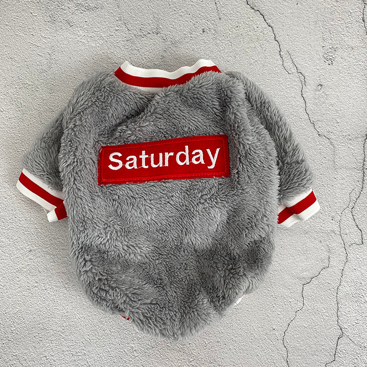 Warm dog sweater