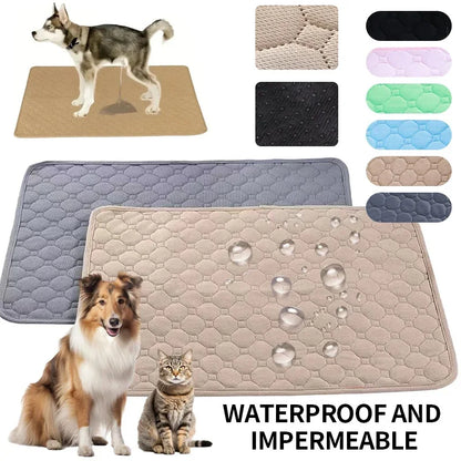 Washable reusable dog urine pads for puppy training with eco-friendly design
