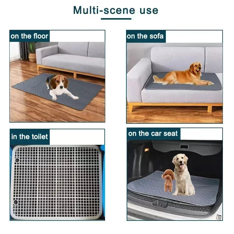 Washable reusable dog urine pads for puppy training with eco-friendly design
