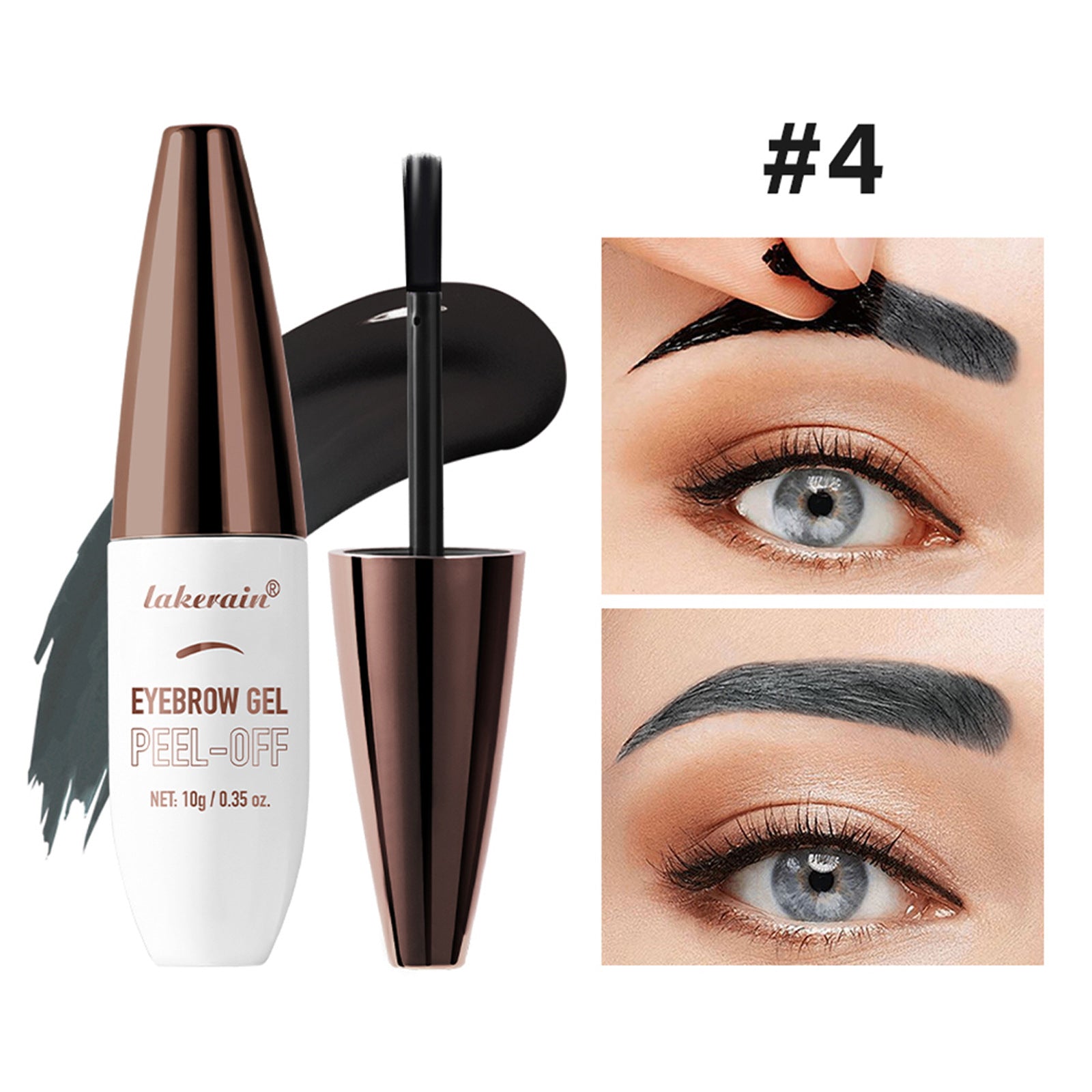 Waterproof brow gel