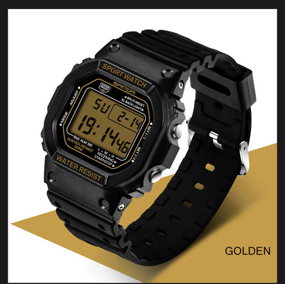 Luminous student fashion watch