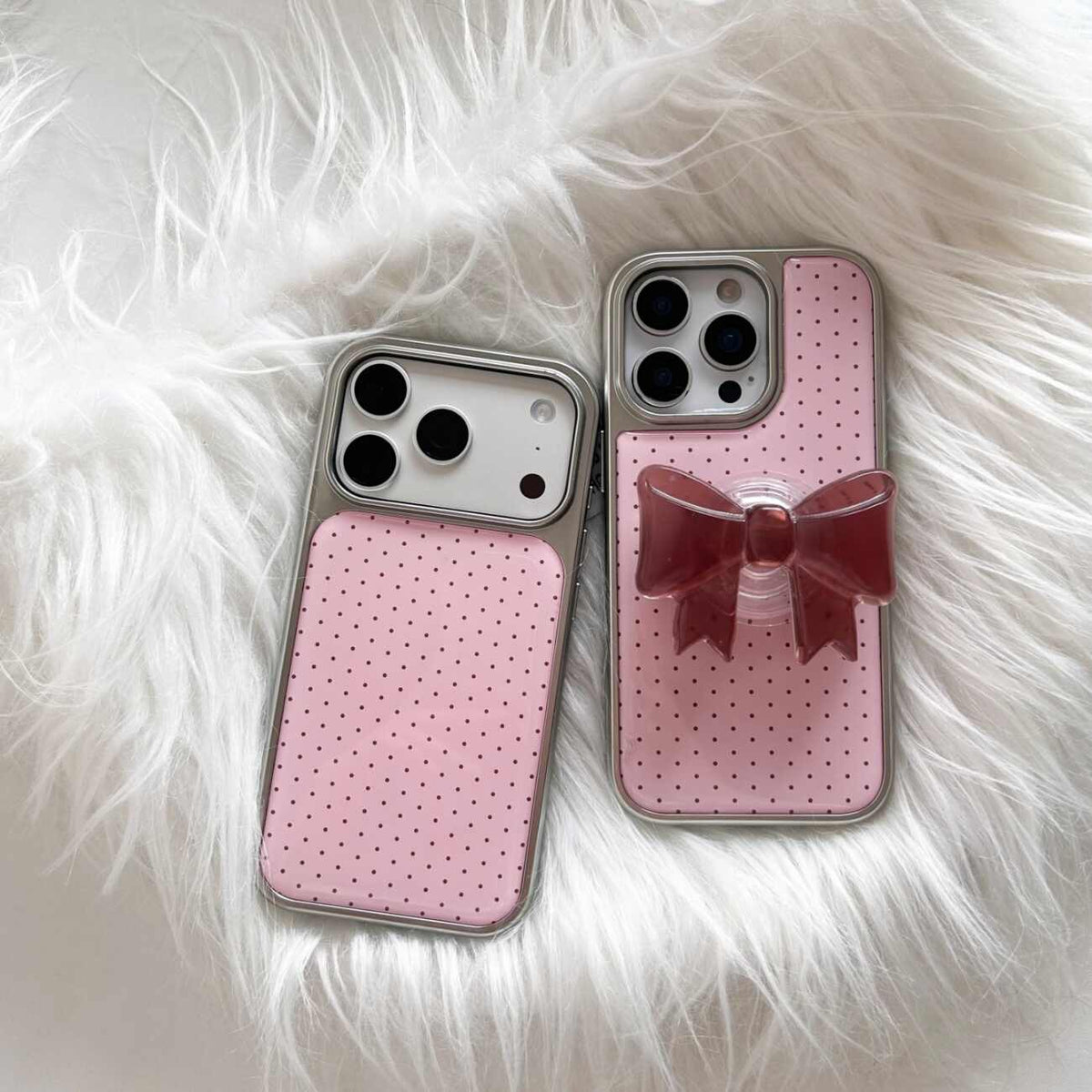 Wave bow phone case