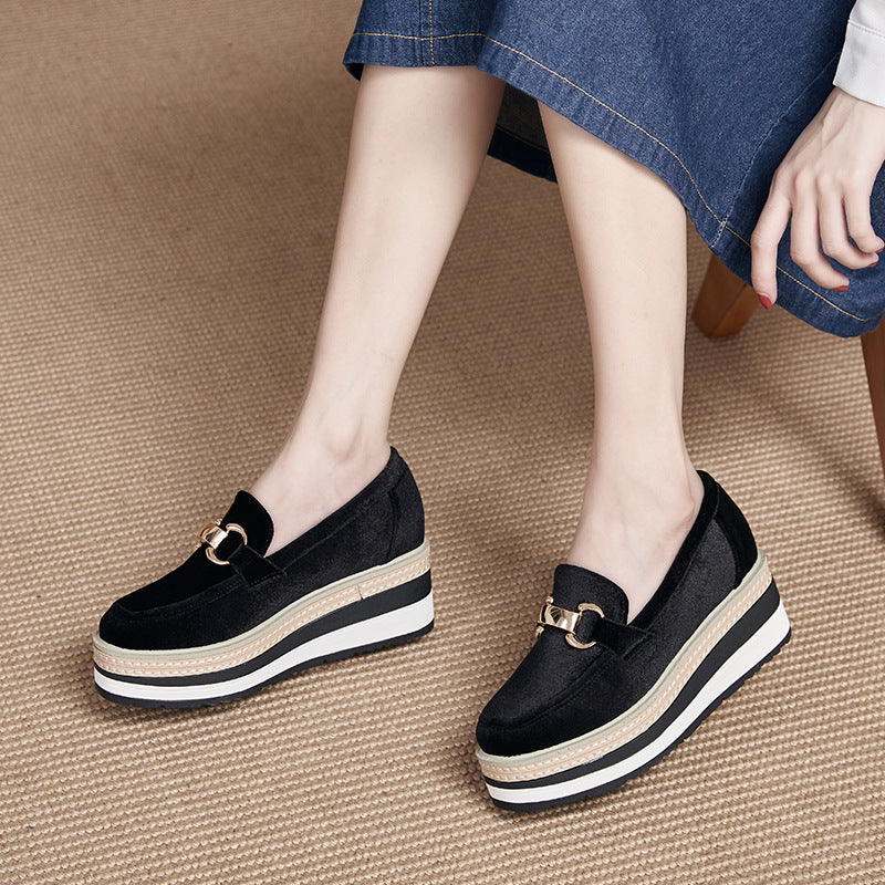 Wedge Slip-On Shoes