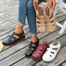 Wedge heel Roman sandals